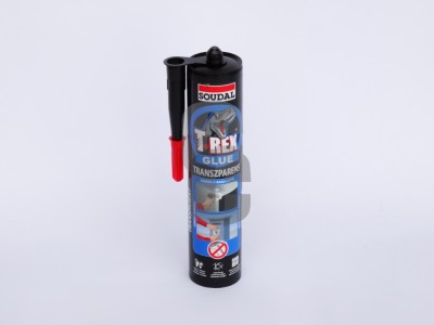 Монтажно лепило T-REX 310гр. - прозрачно